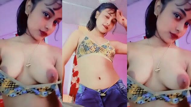 HD  Cute Indian Girl Shows her boobs Exclusive HD Video