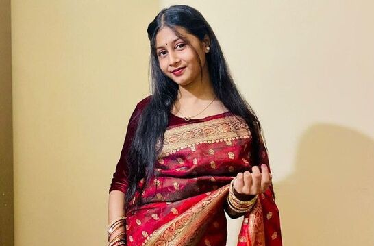 Horny GF Pressing Boobs And Destroying Pussy