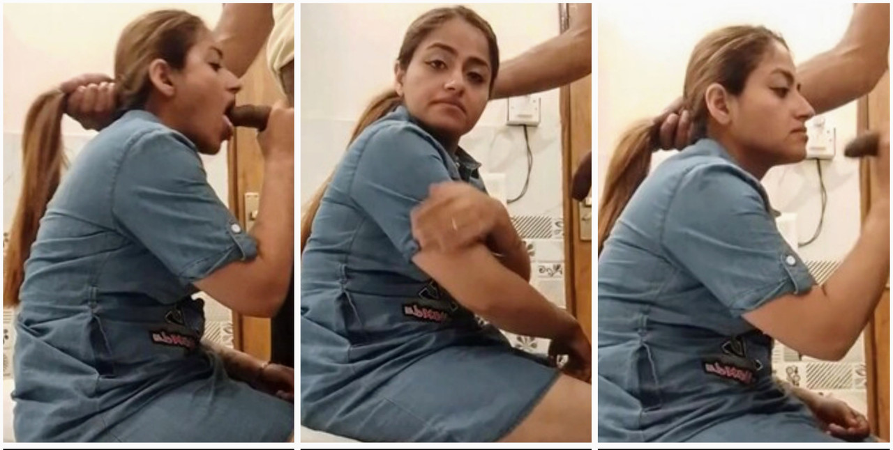 Bhabhi Giving Blowjob To Lover Cum in Her Mouth