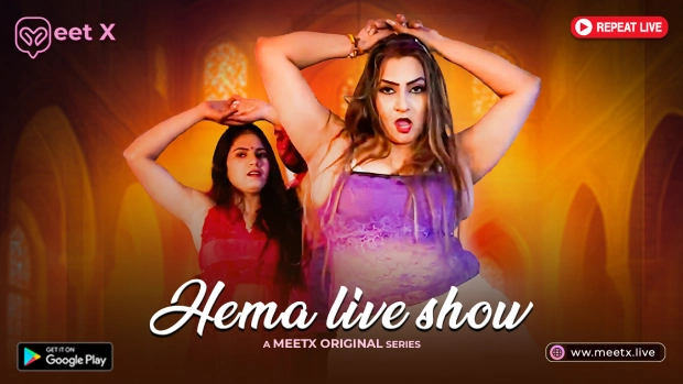 Hema Live Show – 2025 – Hindi Uncut Hot Short Film – Meetx