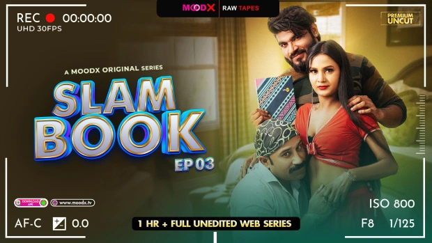 Slam Book – E03 – 2025 – Hindi Unedited Hot Web Series – Moodx